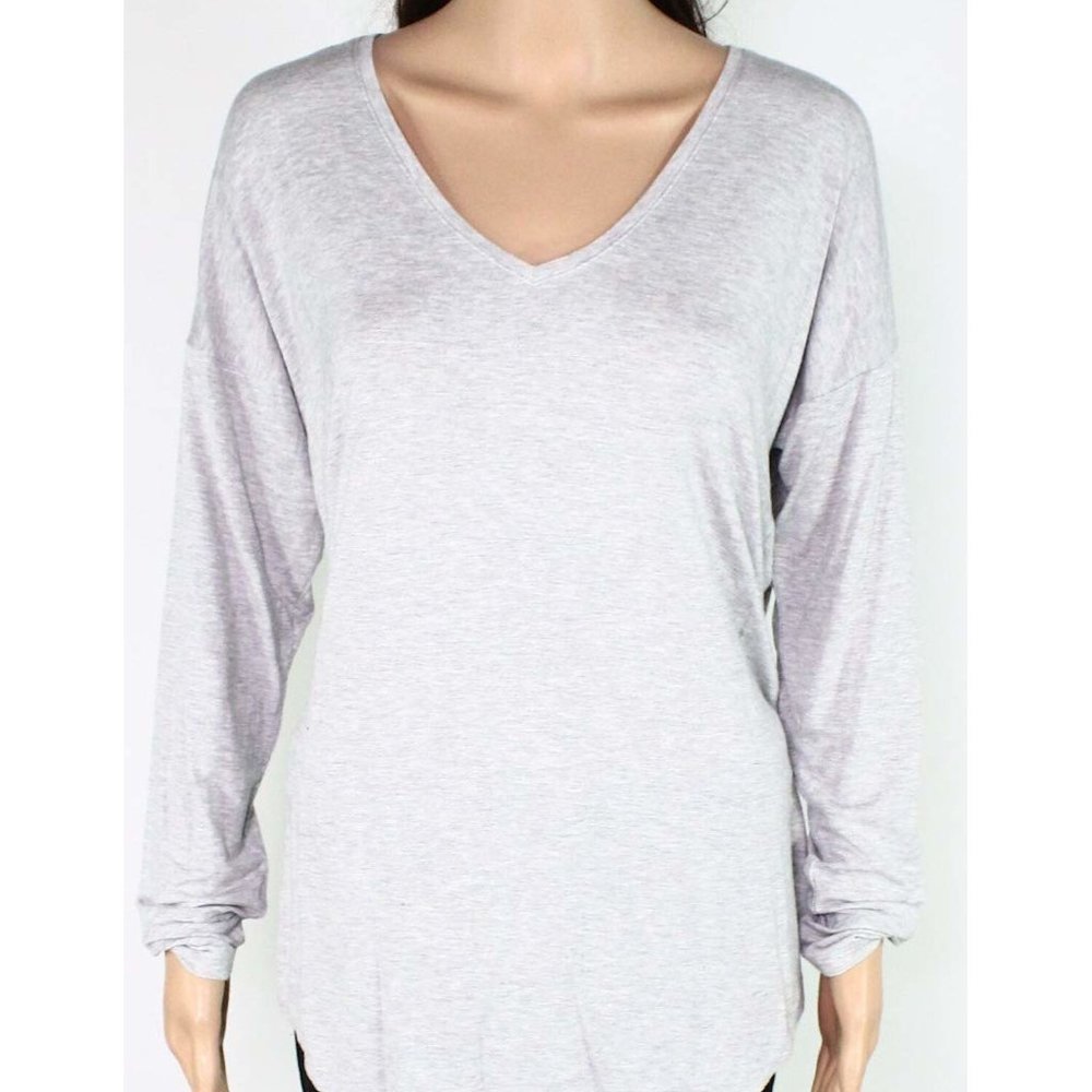 I.n.c. V-Neck Curved-Hem T-Shirt